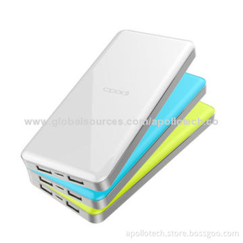 Wireless Chargers with Pure Cobalt Polymer Battery, 5V/1A Input, 5V/2A Output, 8000mAh Real Capacity